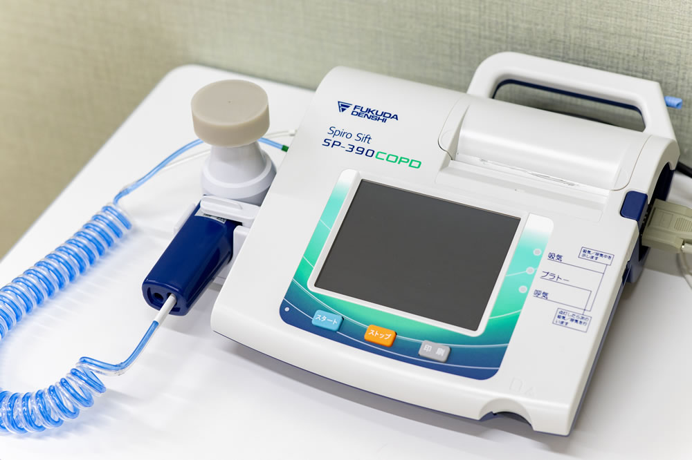 呼吸機能検査機器